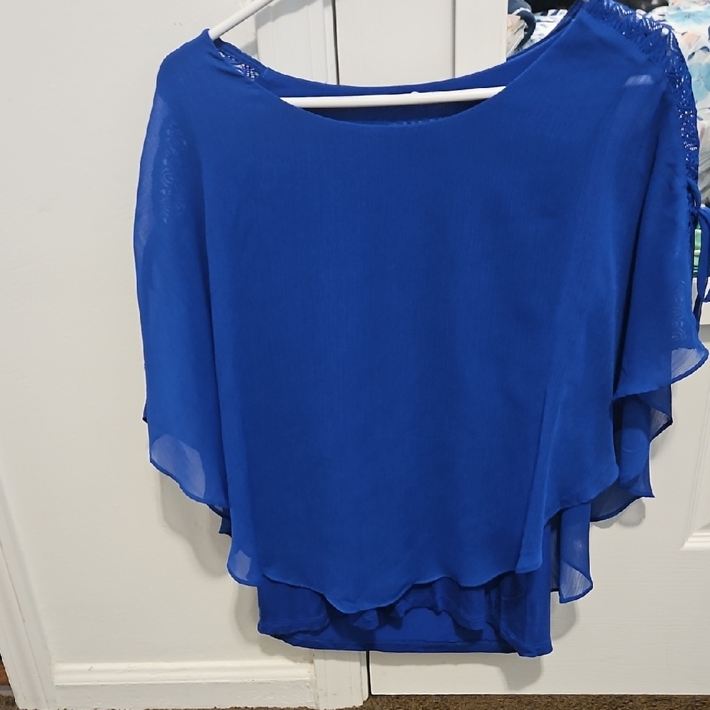 Apt. 9 Royal Blue Women's Blouse